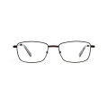 Full Black Vision Male Malle Matemor Material Optical Cadre Eyewear